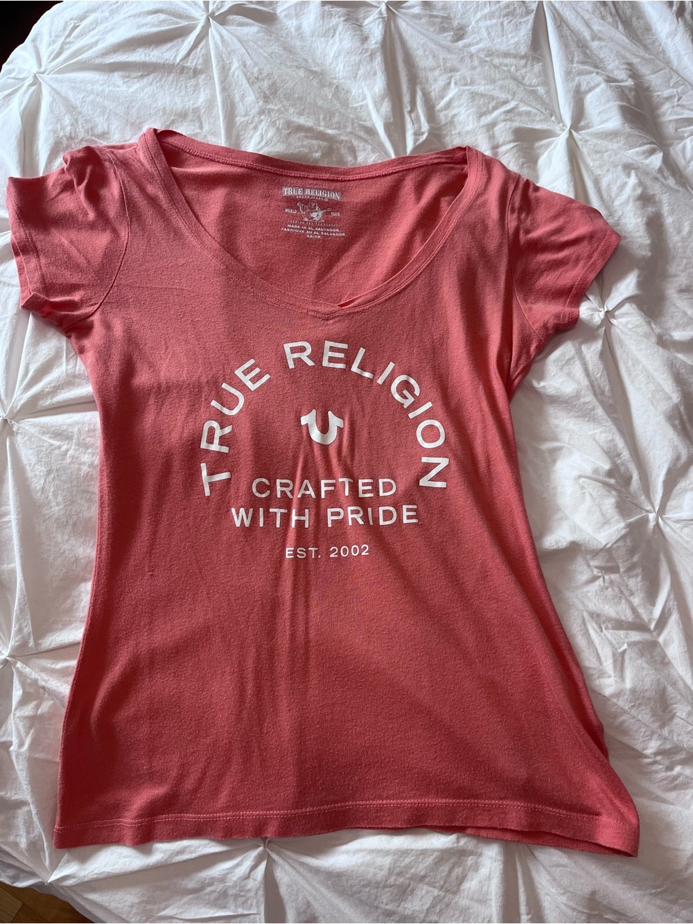 True Religion Women’s Pink T- shirt